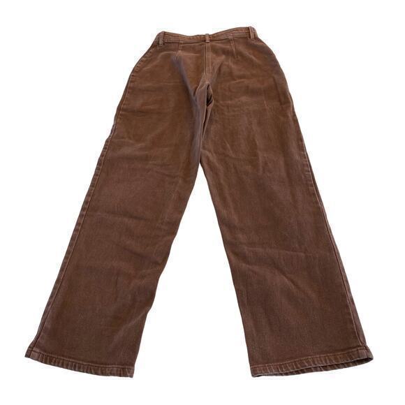 Aritzia Wilfred Free Modern Utility Pant Brown size 4 - Picture 5 of 11